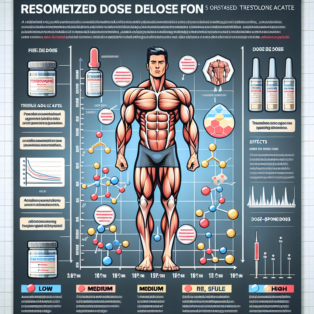 Recommended dosages of trestolone acetate for optimal results