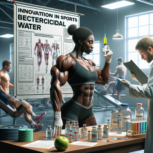 Bactericidal water injections: innovation in the world of sports