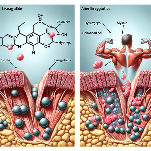 Effects of liraglutide on muscle hypertrophy