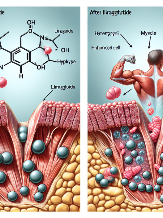 Effects of liraglutide on muscle hypertrophy