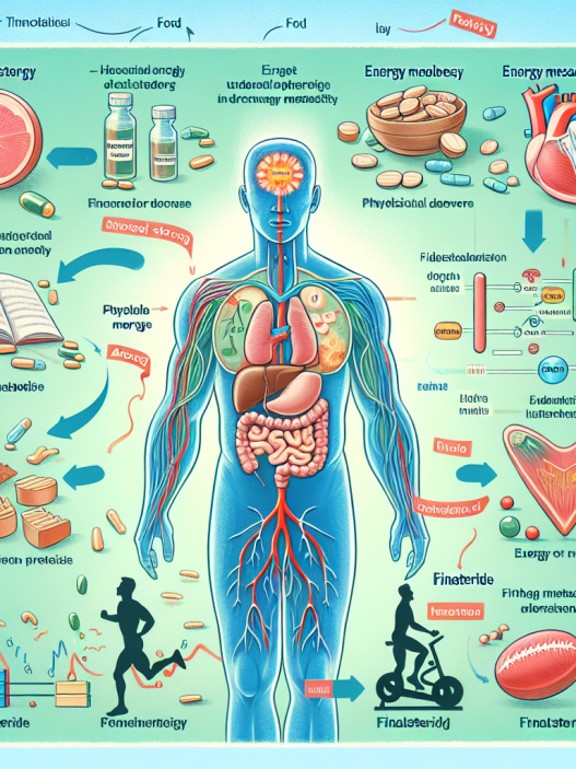 Finasteride's influence on energy metabolism in physical activity