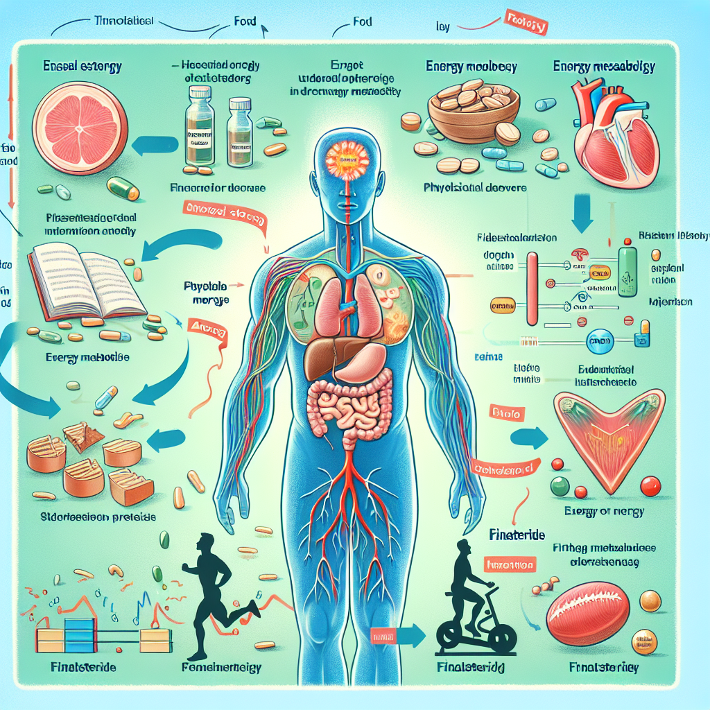 Finasteride's influence on energy metabolism in physical activity