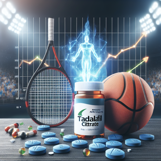 Tadalafil citrate as a performance enhancer in sports
