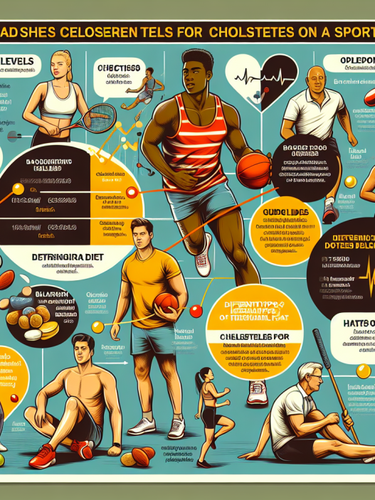 Cholesterol levels and sports diet: essential guidelines