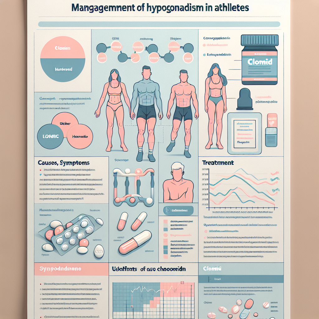 Managing hypogonadism in athletes: benefits of clomid usage