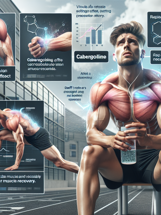 The impact of cabergoline on athletes' muscle recovery