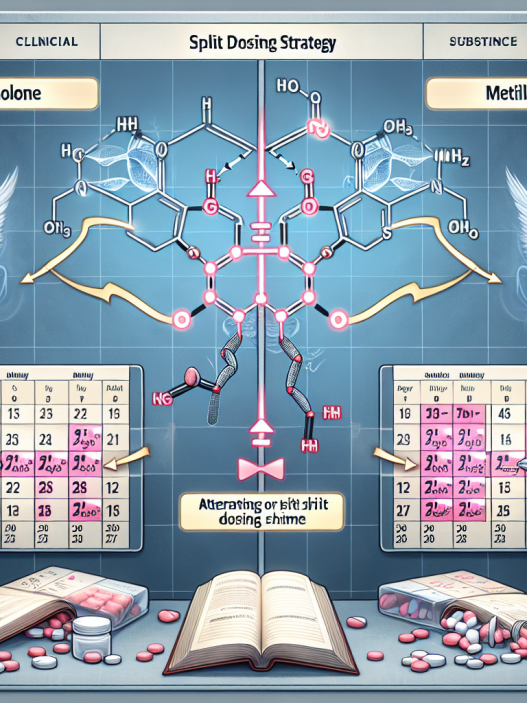 Split dosing strategy for metildrostanolone