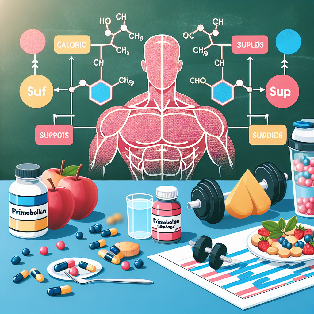 Caloric surplus strategy with primobolan