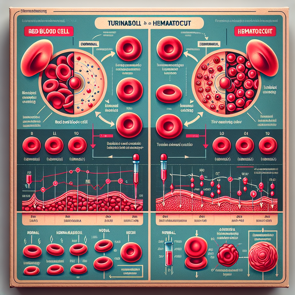 Hematocrit and red blood cell changes from turinabol