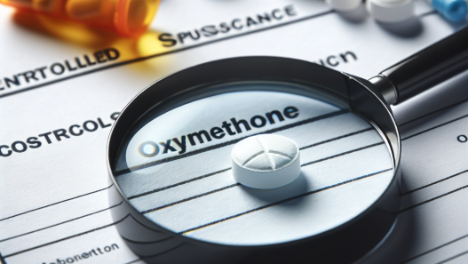 Is oxymetholone compresse a controlled substance?
