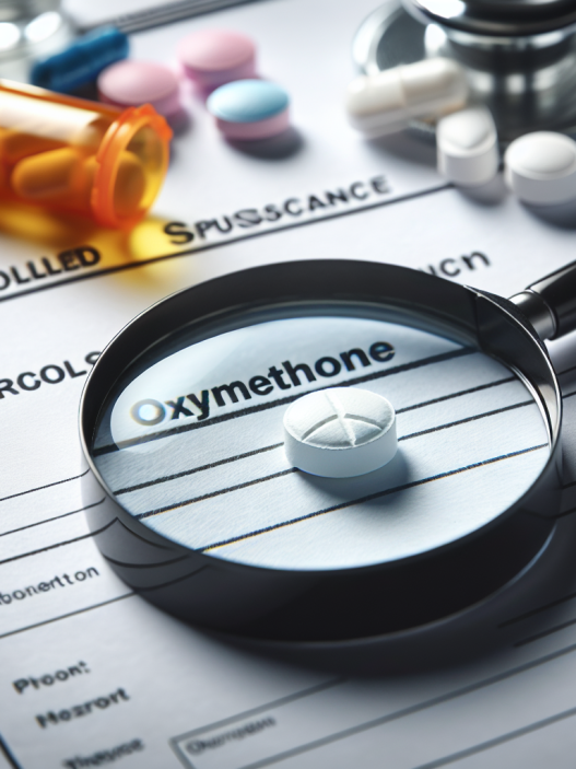 Is oxymetholone compresse a controlled substance?