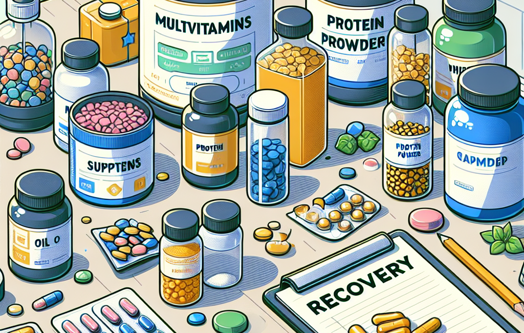 Supplements to aid recovery after primobolan