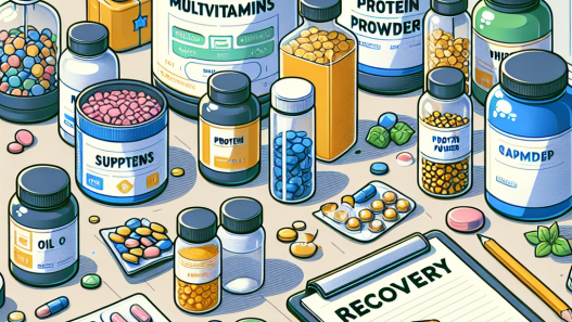 Supplements to aid recovery after primobolan