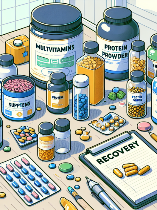 Supplements to aid recovery after primobolan