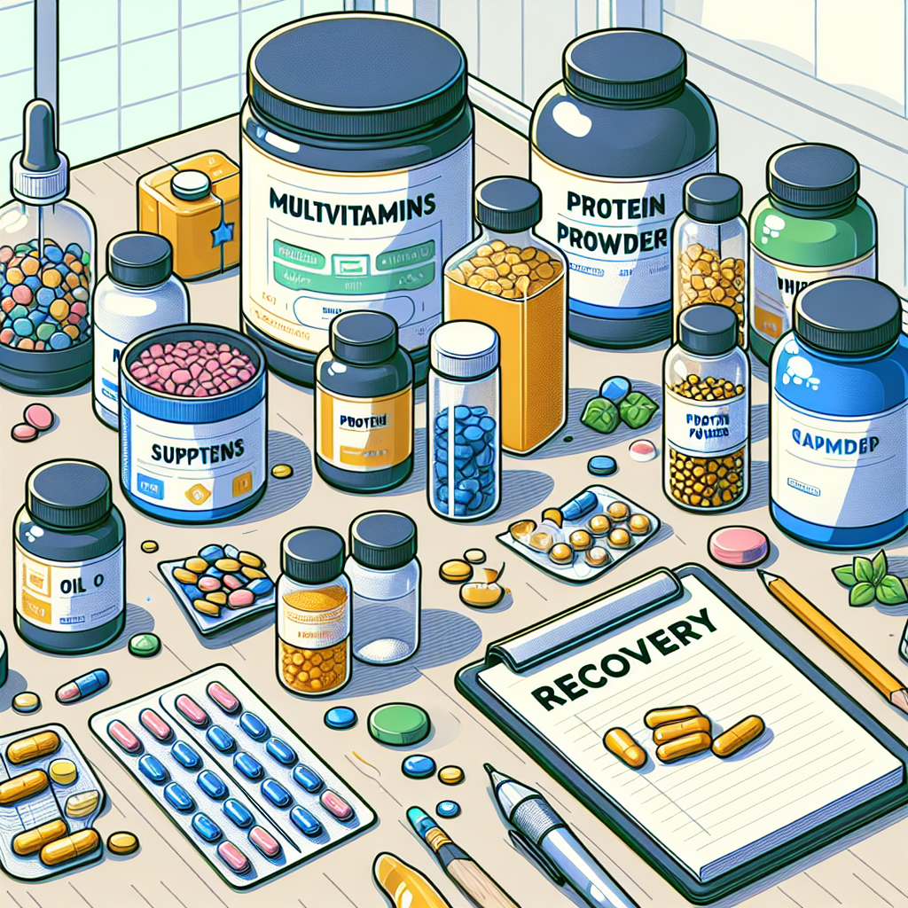 Supplements to aid recovery after primobolan