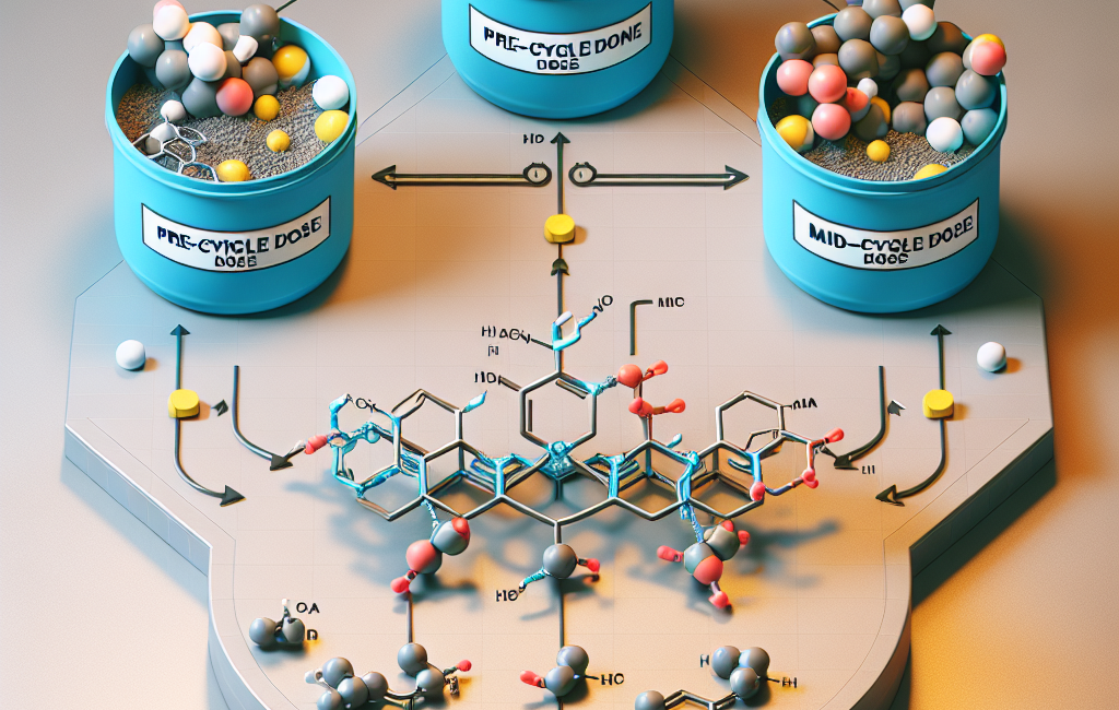 Switching doses mid-cycle for oxandrolone
