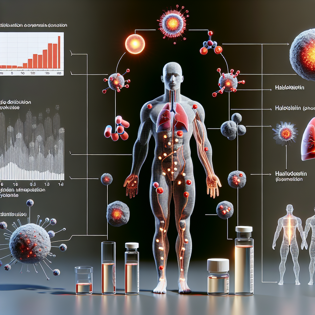 Volume of distribution of halotestin