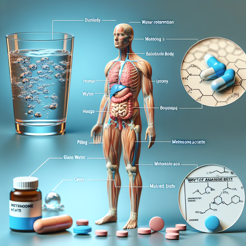 Water retention and acetato di metenolone: managing bloat