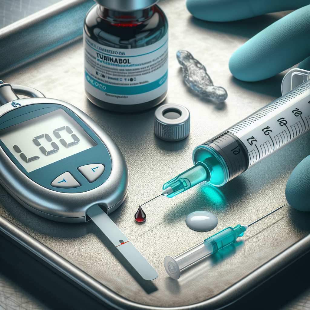 Blood glucose monitoring with turinabol iniettabile