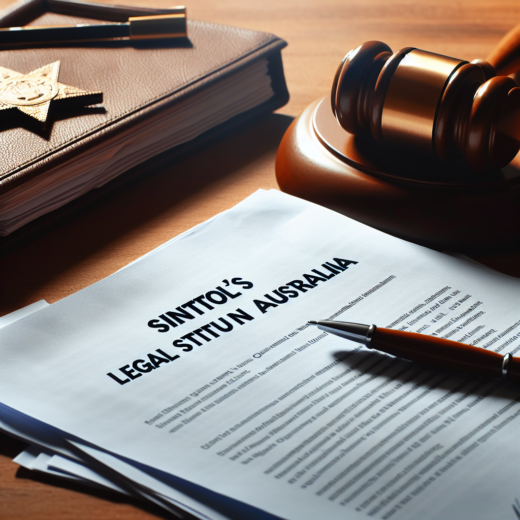 Legal status of sintol in australia