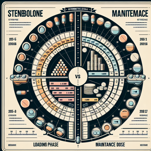 Loading phase vs maintenance dose of stenbolone