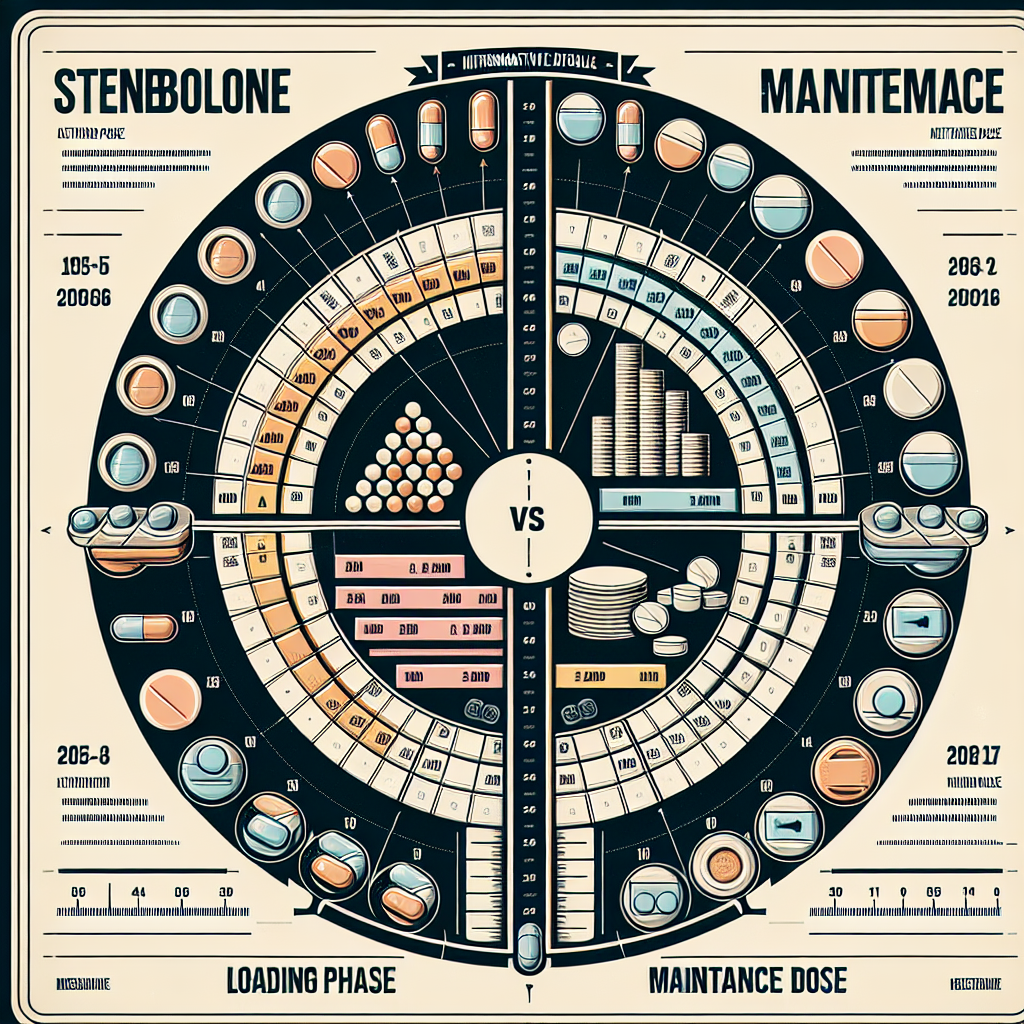 Loading phase vs maintenance dose of stenbolone